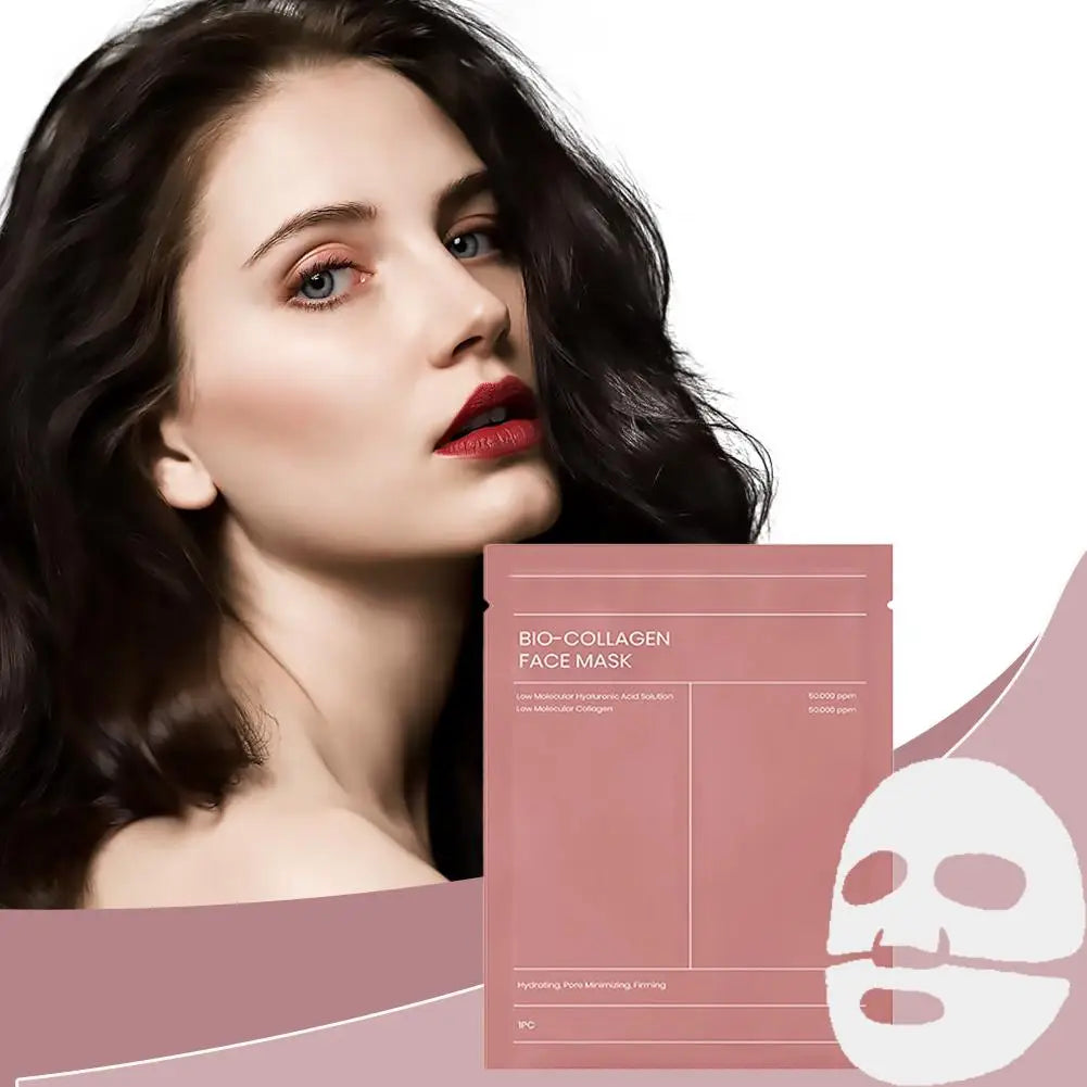 Mascarilla facial de colágeno hidratante, loción hidratante, parche calmante, cuidado facial, refrescante y reparador, 10/5/3/1 unidad.