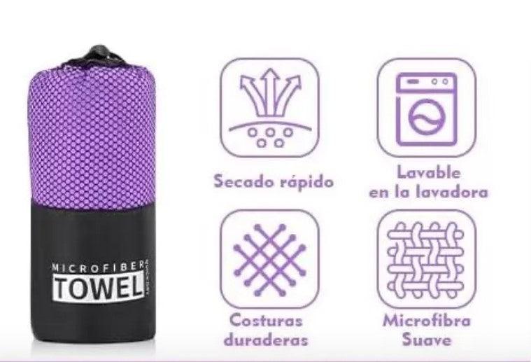 Toalla de Microfibra de Secado Rápido para Deporte Dropper - Tienda Kiosko