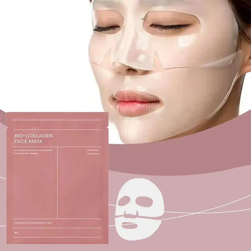 Mascarilla facial de colágeno hidratante, loción hidratante, parche calmante, cuidado facial, refrescante y reparador, 10/5/3/1 unidad.