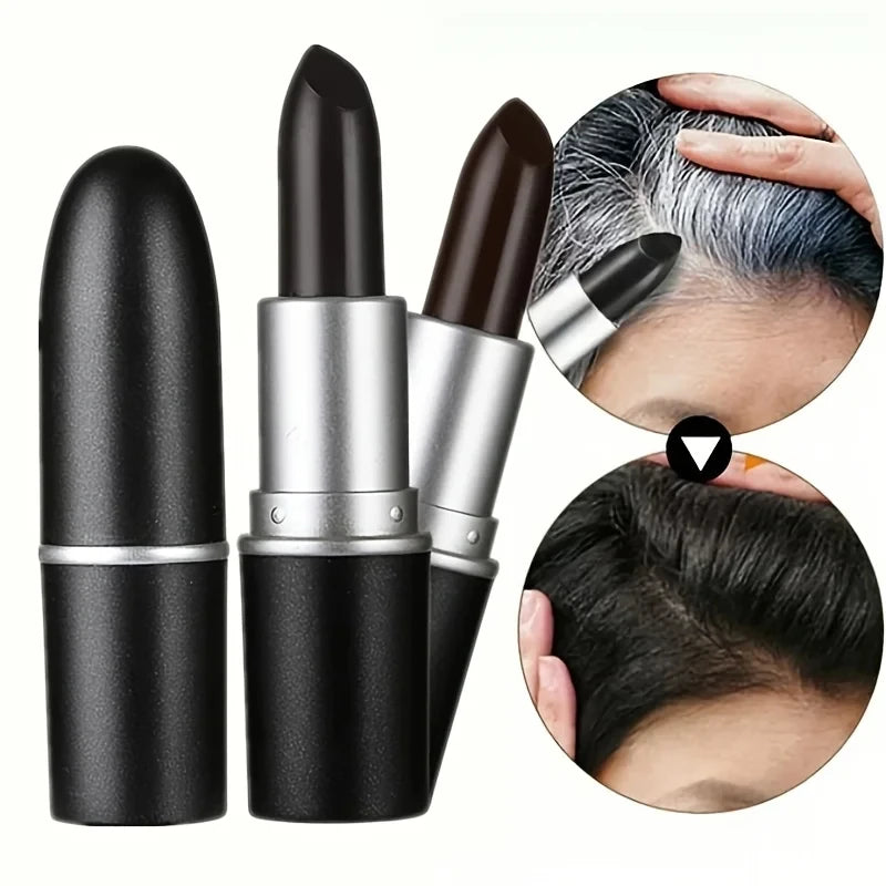 1 bolígrafo para teñir el cabello, nuevo tinte temporal rápido para cubrir el blanco.