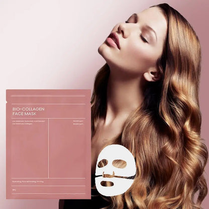 Mascarilla facial de colágeno hidratante, loción hidratante, parche calmante, cuidado facial, refrescante y reparador, 10/5/3/1 unidad.