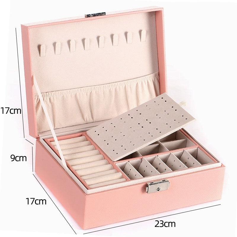 Caja de Joyería de Cuero Reina Victoria - Tienda Kiosko