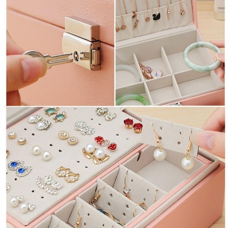 Caja de Joyería de Cuero Reina Victoria - Tienda Kiosko