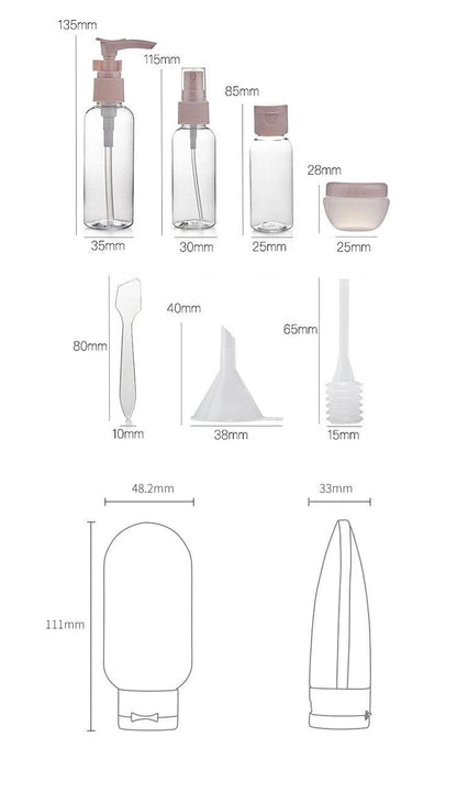 Set Cosmético para Viaje Loma - Tienda Kiosko